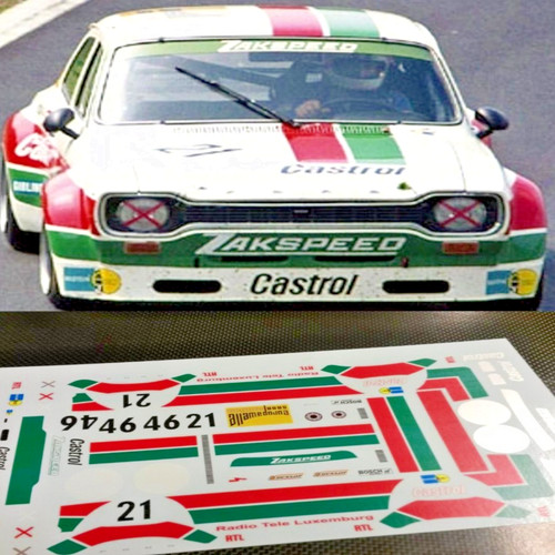 Decaldoc zakspeed escort - decaldoc, 1/24