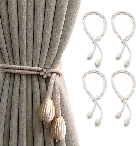 Stück beige vorhang - 4,