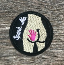 Spank Me Patch Aufnäher