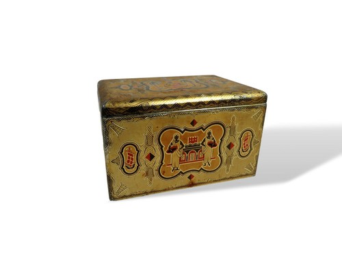 Art deco eduscho blechdose - deco,