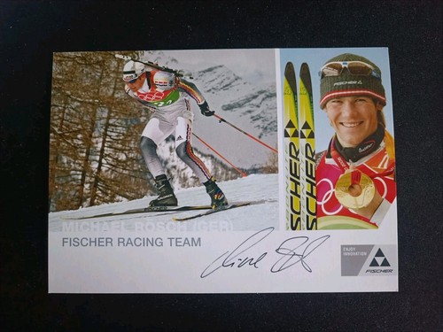 Original autogramm biathlon - original,