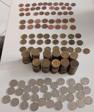 D-Mark Konvolut 322Münzen BRD Pfennige 0,50/10/5/2/1 auch Bank Deutscher Länder