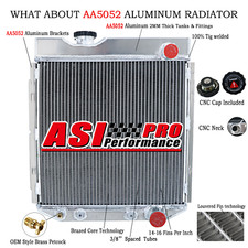 4-Reihe Kühler Für 1960-1966