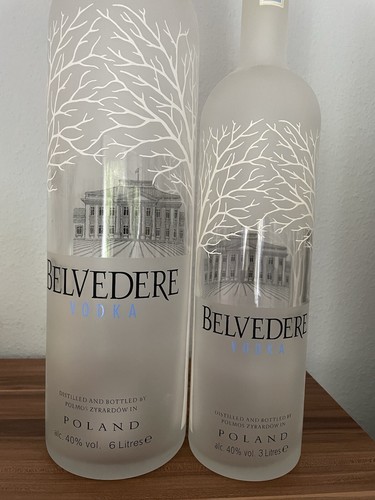 Belvedere vodka leere und - belvedere,
