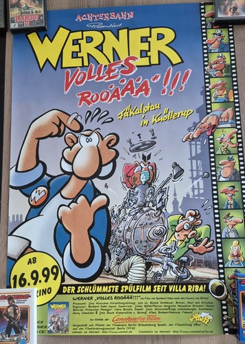 Werner original kino plakat - a0,