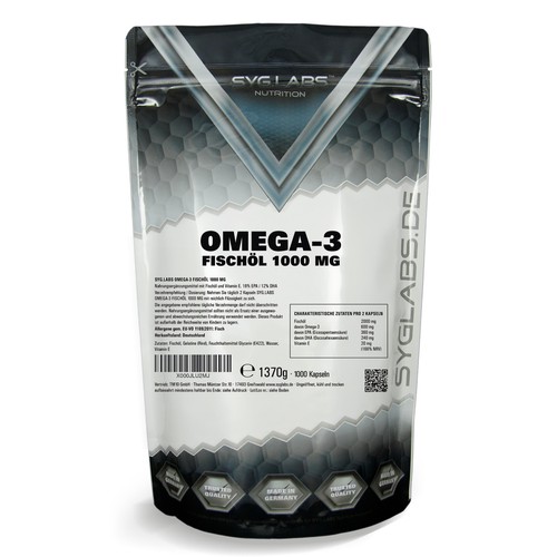 Omega fischöl 1000mg - ,