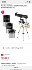 NATIONAL GEOGRAPHIC 76/700 Reflektor Teleskop AZ