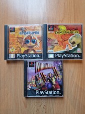 PS1 Playstation 1 Spielesammlung Creatures Disney's Dinosaurier Aironauts