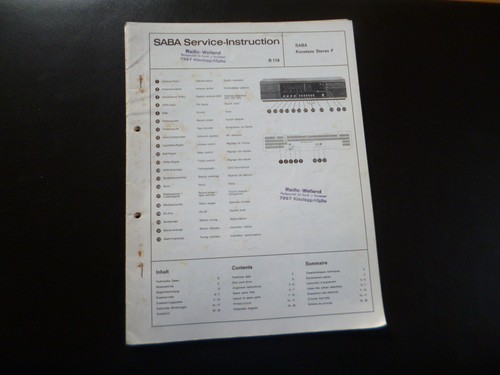 Original service manual - service,