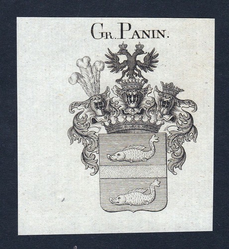 1820 panin wappen adel - wappen,
