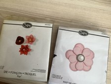 sisxix stanzschablonen, gebraucht, blumen, gebraucht