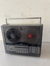 Tonbandgerät Grundig TS600 HiFi-Stereo Front Silver woodcase Deutschland 1970