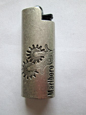 Marlboro Hülle mit Bic Feuerzeug  in Metall   Neu siehe Fotos