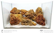 Spaghetti Stein Bruchsteine Aquarium Dekosteine Gestaltungsteine Natursteine