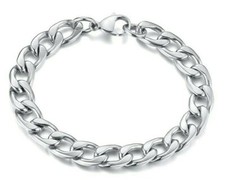 Panzerarmband Edelstahl Massiv