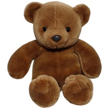 Vintage Heunec Brauner Teddy, groß Kuscheltier 35cm Gebraucht Teddybär