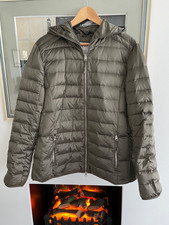 Cecil  warme Steppjacke mit langem Reißverschluss in oliv leicht Gr. XL
