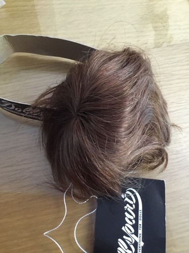Vintage puppenperücke 18cm - vintage,