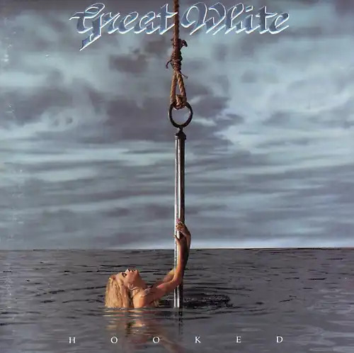 Great white hooked - white,