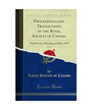 Proceedings and Transactions