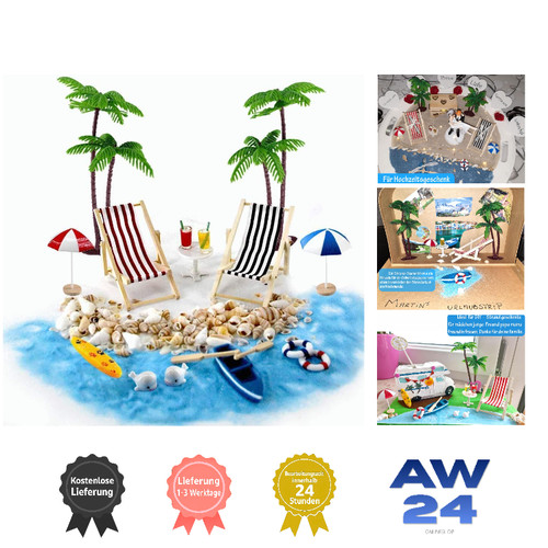 Miniatur strand deko - deko, 16