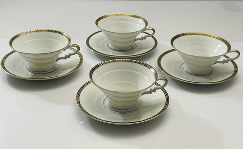 Art deco kaffeetassen mit - 4x,