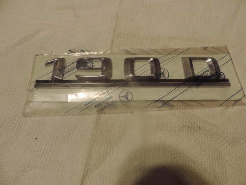 Mercedes benz typenschild 190d - mercedes,