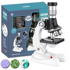 Vergrößerung Kinder Verbundmikroskop für Anfänger,Schüler Einsteiger Mikroskop