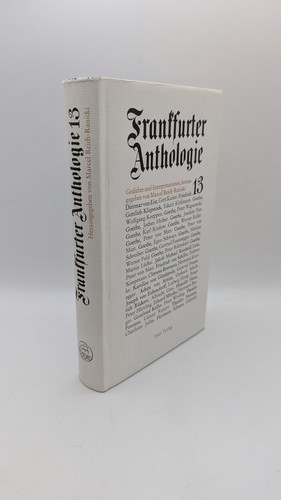 Frankfurter anthologie band - frankfurter, anthologie.