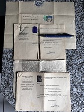 Alte Urkunden Kaufvertrag Haus / Grundstück Gelsenkirchen Buer 1946