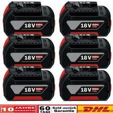 6X Original 8Ah Akku für