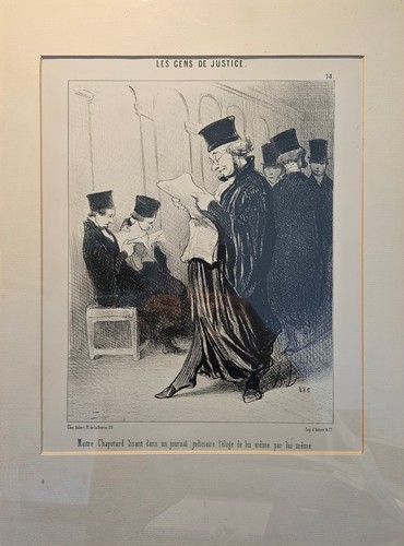 Honore daumier justiz - daumier,
