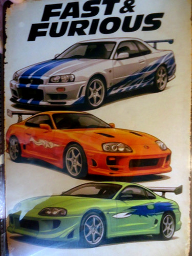 Fast furious autos - autos, retro