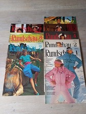 Müller & Sohn 8 Schnittmusterhefte 1982 Vintage Nähen Rundschau Damenmode