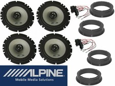 passend für VW Golf 4 IV 1J Alpine ab 97 Lautsprecher Boxen Set Tür Vorn Hinten
