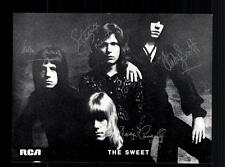 The Sweet RCA Autogrammkarte 70er Jahre  TOP ## BC 52681