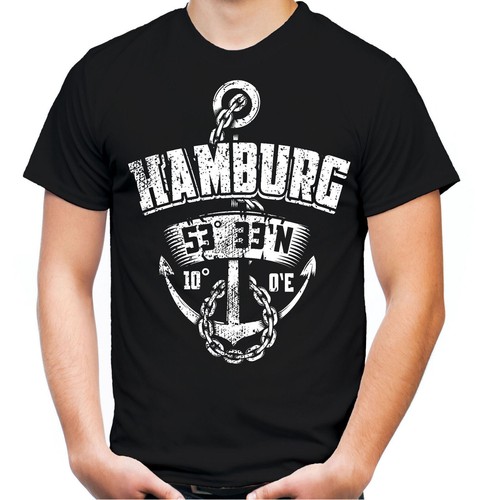 Hamburg anker männer shirt - hamburg,