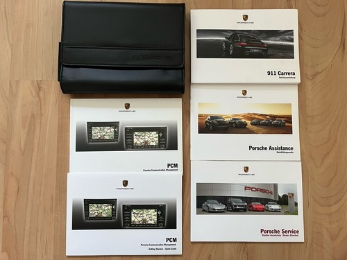 Bordmappe porsche 911 997 - porsche,
