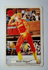 Hulk Hogan Playing Card 1992 TitanSports WWF Wrestling Quartett