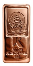 Kupferbarren Kinesis 1 Kilo