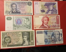 Banknoten Lot Welt (43)