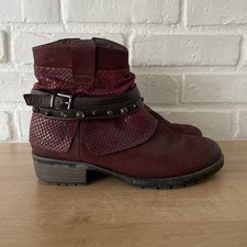 Tamaris Bootie Womens Red