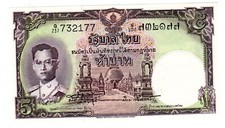 Thailand THAILAND Banknote 5