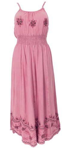 Besticktes boho sommerkleid - boho,