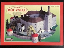 Modellbaubogen - "Zamek Breznice" Schloss Bresnitz von Betexa 2003