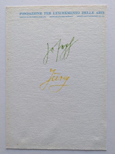 Joseph beuys filzbrief - beuys,