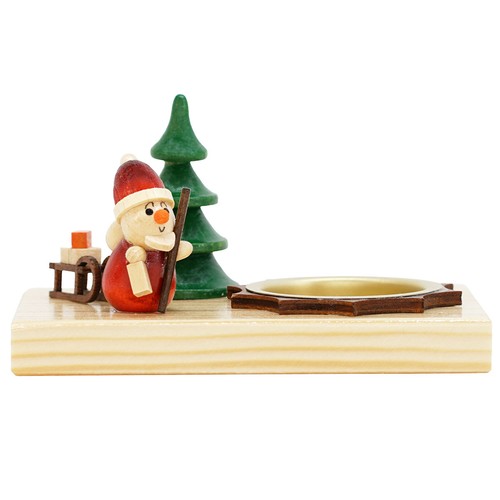 Teelichthalter weihnachtsmann - teelichthalter,