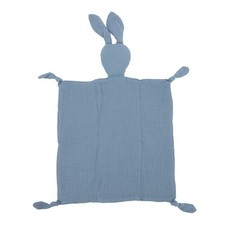 Baby Security Blanket Hilfe Schlaf Soft Safe Bunny Aussehen Dunkelblau Baby Cute