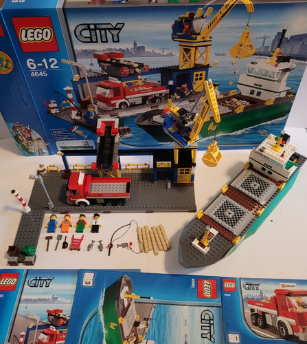 Lego city großer hafen - city, (4645)