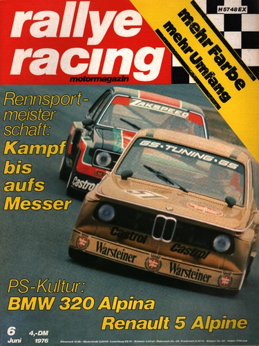 Zeitschrift rallye racing - rallye,